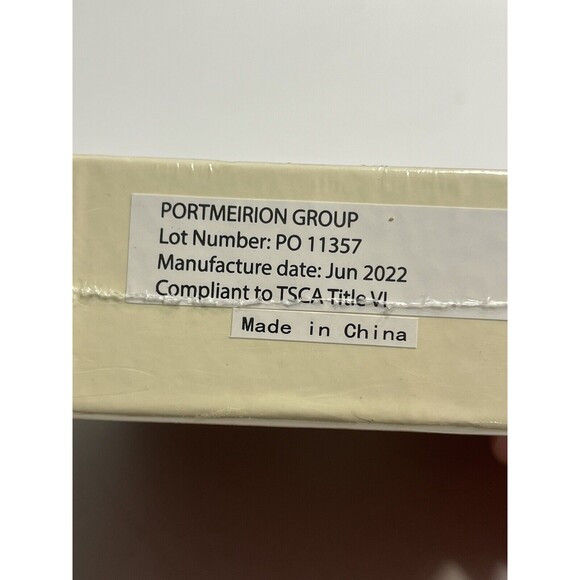 New Sealed Pimpernel Spode Christmas Tree Coasters 6pc - Picture 9 of 9